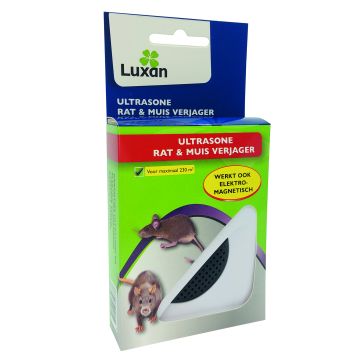 Luxan Ultrasone Rat & Muis Verjager 230 m²