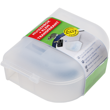 Luxan Muizenbox + Klem Transp 1 st